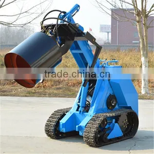 Concrete Mixer Loader MS500 Mini Skid Steer Loader Small Garden Loader thumbnail-6