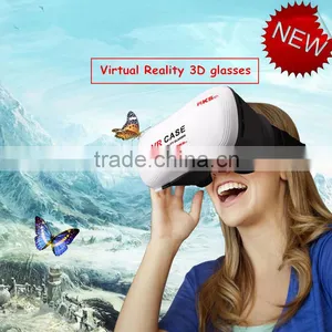 VR Box 2.0 Version Virtual Reality 3D Glasses+ Bluetooth Game Remote Controller thumbnail-1