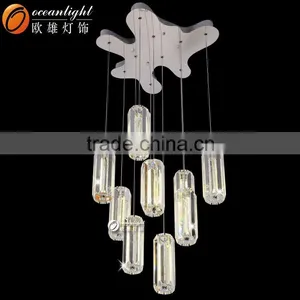 Stainless Steel Chandelier,fancy Lights for Home OM88565-10 Clear thumbnail-1
