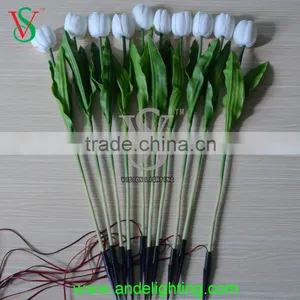 Artificial Plastic Flower Led Garden Lighting thumbnail-6