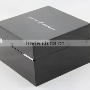 Luxury Custom Logo High Lacquer Wooden Watch Box thumbnail-3