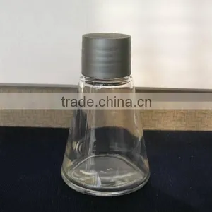 50ml Clear Cone Glass Perfume Bottle With Cap thumbnail-1