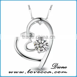 Wholesale New Fashion Designs Angle 925 Sterling Silver Necklace thumbnail-6