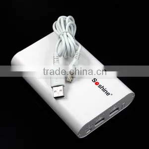 Soshine E3 18650 4pcs 4*18650 DIY Power Bank 4*18350 Battery Power Bank thumbnail-3