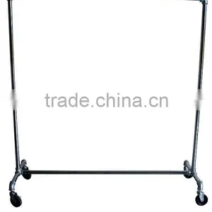 Rolling Pipe Display Rack thumbnail-1