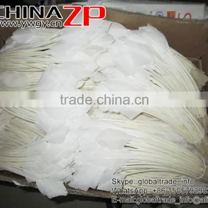 CHINAZP Plumage Leading Factory Exporting Handwork Trimed Arrow Shaped White Turkey Rounds Quill Feathers for Decorations thumbnail-6