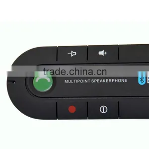 Bluetooth Slim Magnetic Handsfree Car Kit Multipoint Speakerphone Ts-MT03 With Visor Clip thumbnail-5