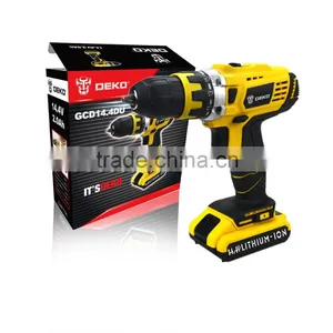 14.4V DC New Design Mobile Power Supply Lithium Battery Cordless Drill thumbnail-5