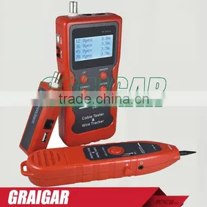 Multi-function Cable Length Tester Wire Tracker Cable Scanner NF-868 Breakpoint Tester FOR RJ45/RJ11/BNC/USB thumbnail-1