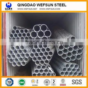 Galvanized Steel Pipe Round Shape / Galvanized Steel Tube Size/price for Sale thumbnail-5