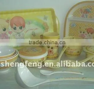 Melamine Tableware Set for Kids/children Melamine Set thumbnail-4