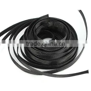 High Quality 1/4 Inch PET Braided Expandable Wire Sleeving thumbnail-3