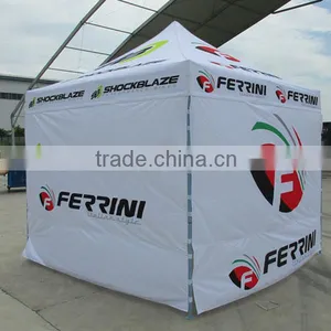 3x3(10x10ft )Durable Metal Easy up Folding Beach Tent for Advertising thumbnail-4