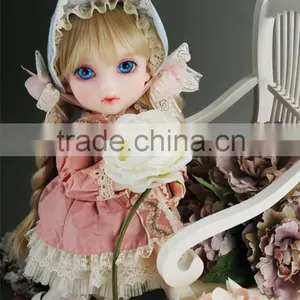 Hot Selling Long Blonde Braid Wavy Doll Wigs for 1/3 BJD Dolls thumbnail-2