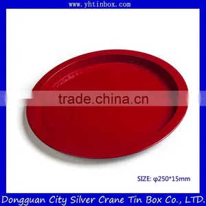 Round Tin Candy Tray thumbnail-1