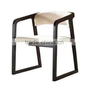 New Design Solid Wood Dining Chair Modern Wooden Style thumbnail-3