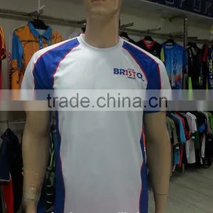 Dry Fit T-shirt,sublimation 100% Polyester T-shirt,embroidery T-shirt thumbnail-1