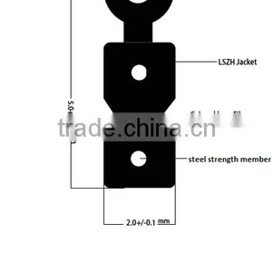Chinese Best Selling High Quality Fiber Optic Drop Cable thumbnail-1