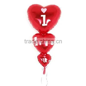 Charming Heart Inflatable Balloon, Love Helium Balloon, Printed Lovers Balloons thumbnail-2