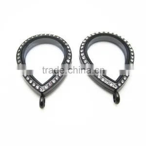 Water Drop Lockets New Design 316L Stainless Steel thumbnail-4