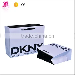Logo Printing Flat Bottom Kraft Paper Bag for Shopping thumbnail-6