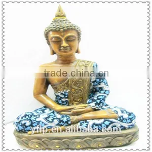 Resin Little Sitting Hindu God Craft for Home Decoration thumbnail-1
