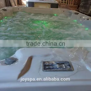 Competitive Price European Design Acrylic Balboa Massage Spa Hot Tub In Professional Factory JY8002 thumbnail-4