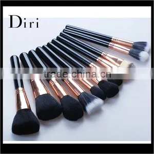 2016 Pro Make up Brush Set Best Makeup Brush Sets With Pouch Rose Gold Brush Sets thumbnail-5