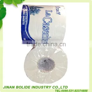 120g 1ply Embossed Tissue Toilet Paper With Individual Wrap thumbnail-1