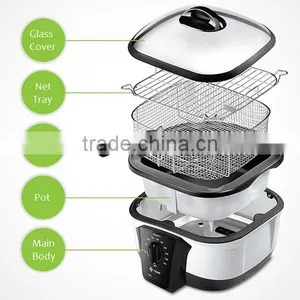 Kawachi 8-in-1 Multi Function Ultra Chef Multi Cooker-White thumbnail-4