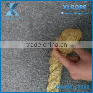 3strand 38mm Manila Rope for Sale/ China Manila Rope / Natural Sisal Rope thumbnail-1