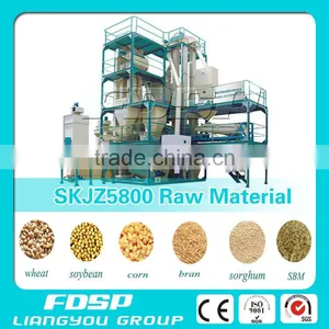 Animal Feed Engineering Machinery 1-2tph Poultry Feed and Pellet Production Plant thumbnail-6