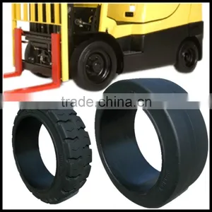 Forklift Press on Tires Used for Mini Electric Forklift thumbnail-1