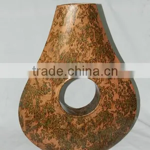 Iron Hammered Flower Vase thumbnail-1