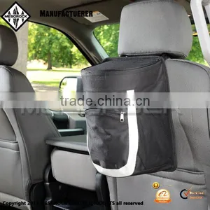 Car Garbage Can With Removable Liner Auto Trash Bag Car Storage Bag thumbnail-1