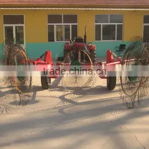 Wheel Hayrake 8 Wheel Hay Rakes Farm With High Quality Cheap Sales thumbnail-5