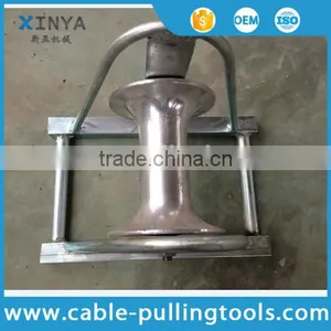 Straight Line Cable Roller Cable Laying Roller With Aluminum Wheel Galvanized thumbnail-5