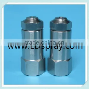 No Need Compressed Air LN-N-D Integral Strainer Finely Atomized Hollow Cone Spray Nozzle thumbnail-1