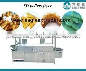 Best Price Good Quality Snack Pellet Continous Fryer thumbnail-1