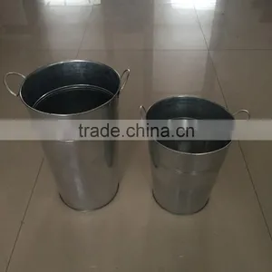 Galvanized Floral Bucket thumbnail-3