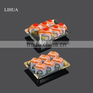 High Quality PS Disposable Plastic Sushi Container,Plastic Take Out Sushi Packaging,Japanese Sushi Box With Printed Film thumbnail-2