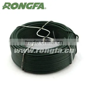 15m 20m 30m Green Plastic Coated Garden Round Iron Wire thumbnail-2