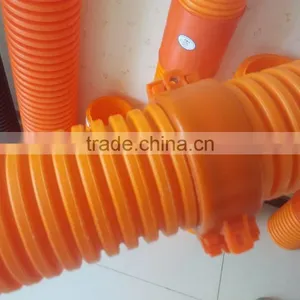 Conduit Plastic Corrugated Modified pp MPP Cable Tube thumbnail-3