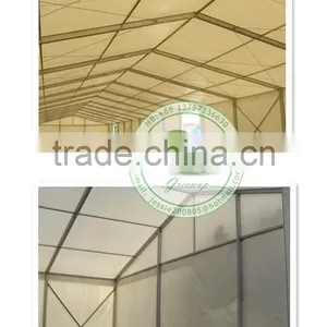 Cheap High Quality Big White PVC Roof Warehouse Tent thumbnail-2