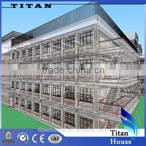 Low Cost Galvanized Steel Frame Kit School Building Projects thumbnail-1