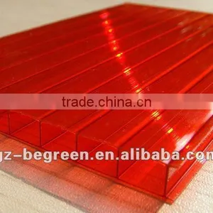 China Recycle PC Polycarbonate Hollow Sheet thumbnail-1