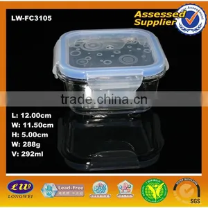 Heat Resistant Glass Food Container thumbnail-1