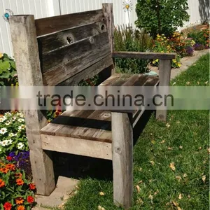 Rustic Wooden Bench thumbnail-3