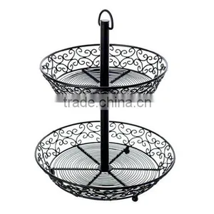 Hot Selling Stainless Fruit Basket Decoration thumbnail-1