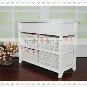 2015 New Design Home Furniture Wooden Cabinet With Baskets Drawers thumbnail-2